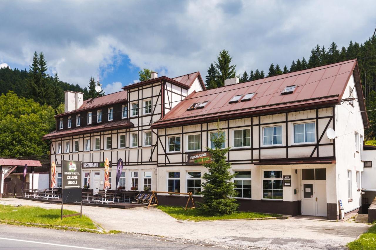 Hotel Horská chata Zelené Údolí Abertamy Exterior foto